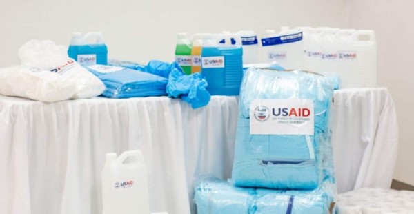 USAID donó L6.8 millones a Honduras en insumos de bioseguridad