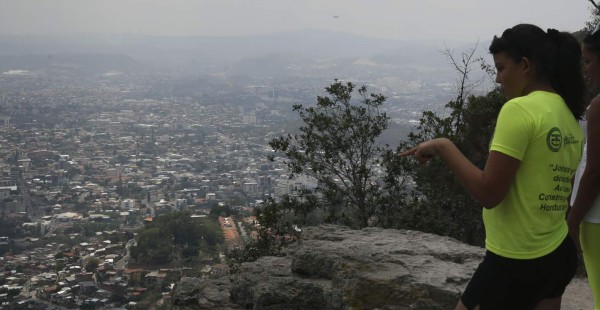 Densa capa de humo cubre a los capitalinos por incendios forestales