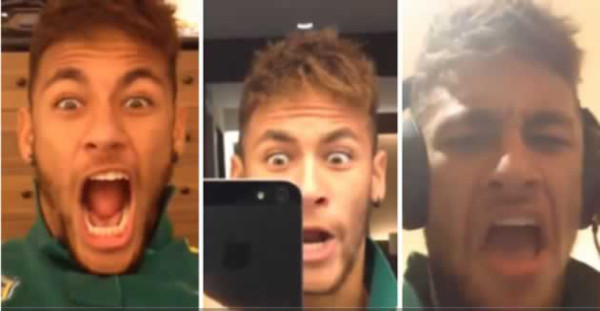 Vídeo: La cara más infantil de Neymar