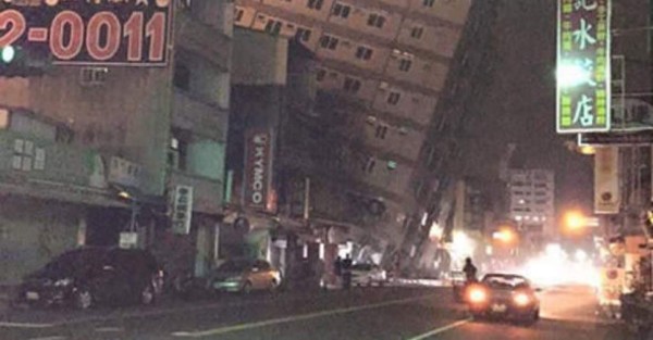 Al menos tres muertos por sismo de 6.4 grados en Taiwán