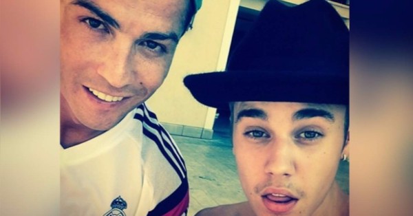 Cristiano Ronaldo y Justin Bieber serían compañeros de cine