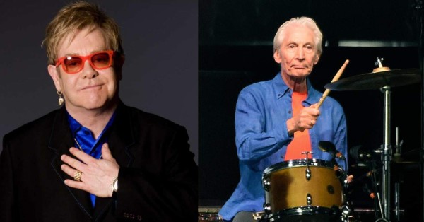 Elton John: 'Charlie Watts fue el mejor baterista'