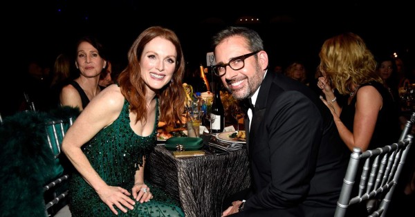 Steve Carell y Julianne Moore, juntos a los Óscar