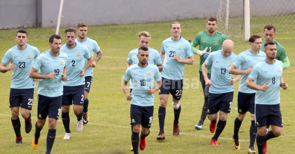 Selección de Australia entrenó por primera vez en Honduras