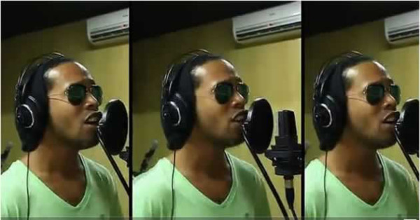 Ronaldinho canta y vídeo es furor en redes sociales