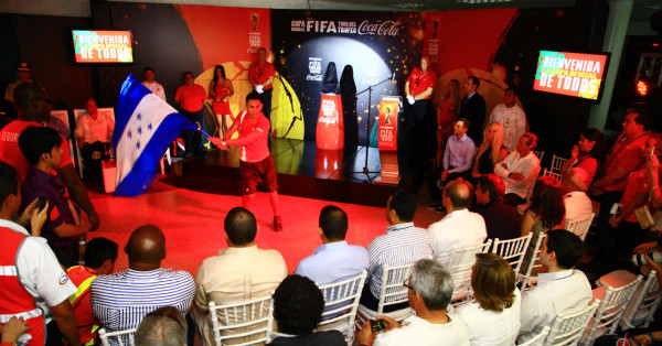 La Copa Mundial de la Fifa Brasil 2014 llegó a San Pedro Sula