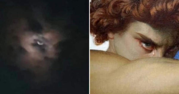 Aparece en el cielo el 'rostro' de Lucifer y se vuelve viral