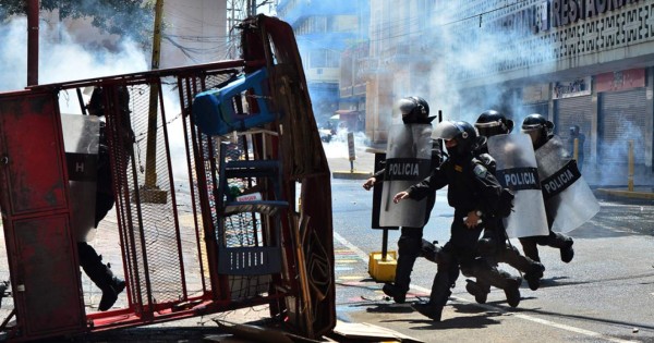 La ONU condena el uso de la fuerza contra manifestantes en Honduras