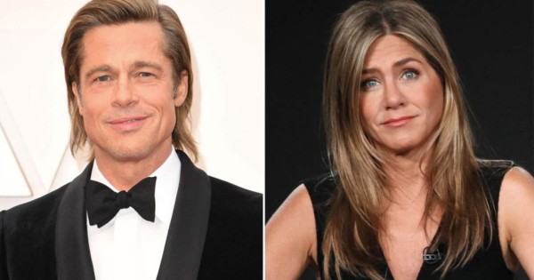 Jennifer Aniston y Brad Pitt 'se reencuentran' y enamoran a las redes