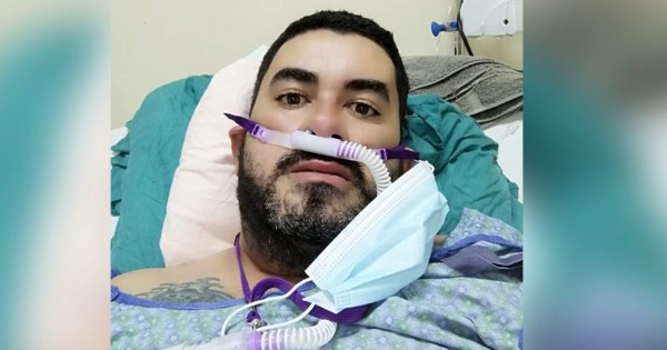 Todavía en cama sampedrano comparte su dura batalla contra con el covid