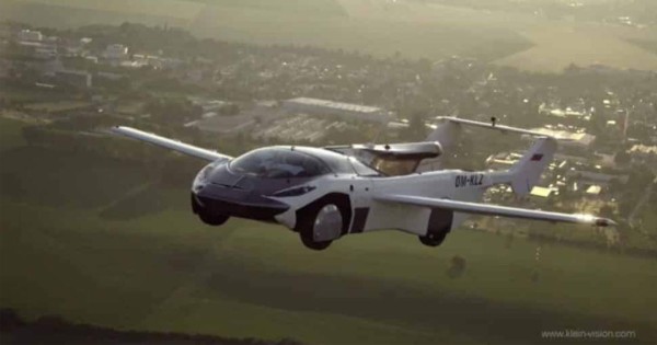 ¡Espectacular! Llega el auto volador: viaja a 170 kilómetros por hora en el aire