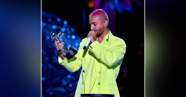 Maluma se lleva el MTV VMA a mejor videoclip latino por 'Qué pena'