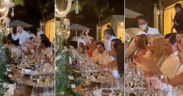 Peña Nieto reaparece en una boda en República Dominicana