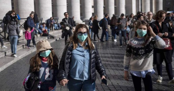 Italia registra 1,210 nuevos contagios el último día, una cifra en aumento