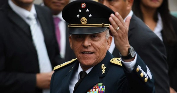 Retirados todos los cargos presentados contra el general Cienfuegos en EEUU