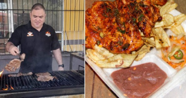 Carnitas Frank: sampedrano arrasa con sus asados en la Fesitranh