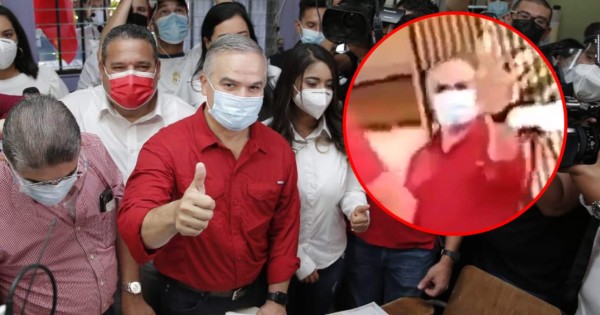 VIDEO: Yani Rosenthal 'saca el dedo' a hondureño que le grita corrupto