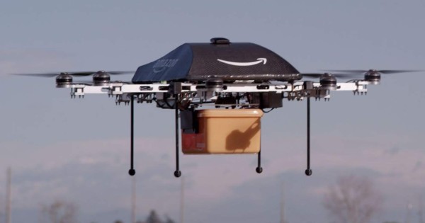 Amazon podrá utilizar drones para entregar sus productos
