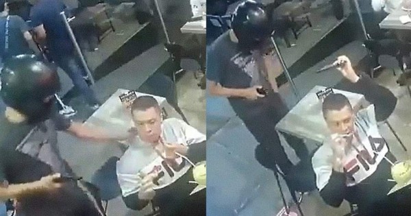 Video viral: Hombre no dejó de comer sus alitas durante asalto