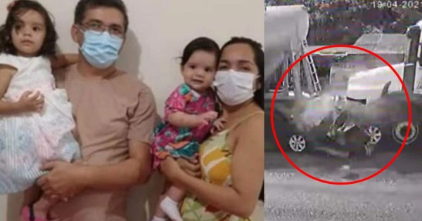 VIDEO: Familia muere aplastada entre rastras en brutal accidente; dos bebés entre las víctimas