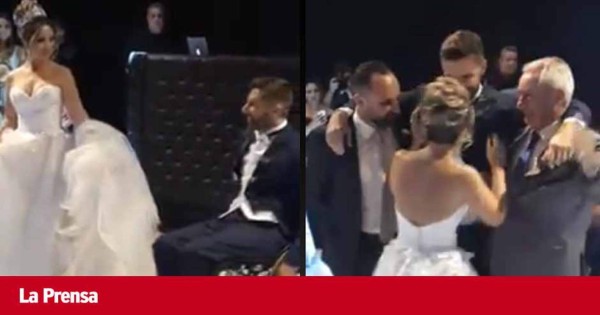 VIDEO: Hombre paralítico sorprende a su esposa al ponerse de pie para bailar el vals