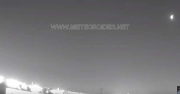 VIDEO: Detectan una gran bola de fuego en España