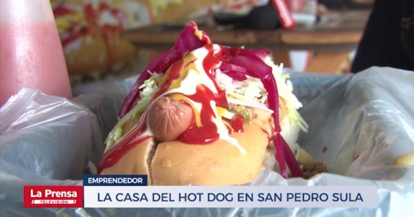 Video: Los deliciosos 'hot dogs' que arrasan en San Pedro Sula