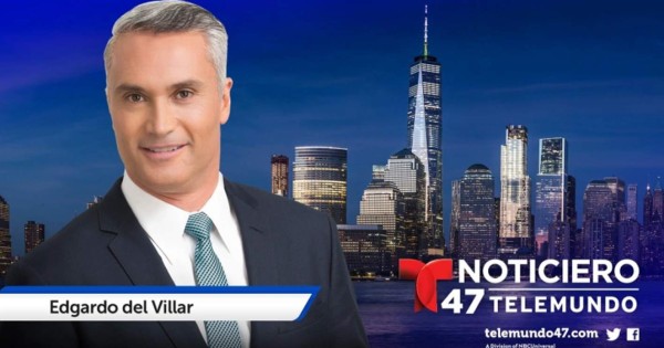 Fallece Edgardo del Villar, presentador de Telemundo