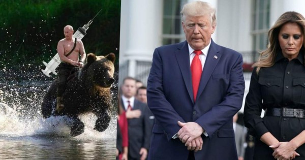 Los memes a Donald Trump y Melania tras dar positivos de COVID-19