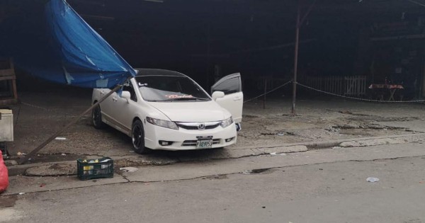 Sujetos en motocicleta matan a taxista en San Pedro Sula