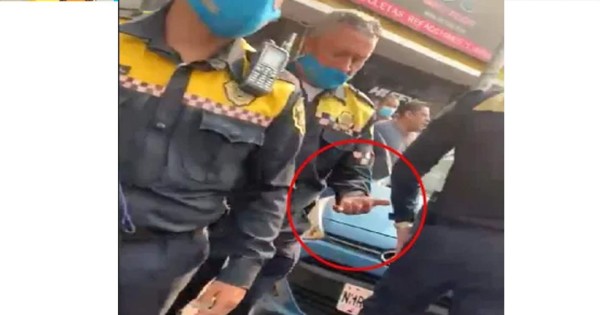 Video viral: mujer 'endiablada' muerde dedo a policía y le arranca un trozo