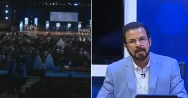 Video: Pastor Germán Ponce asegura visita de dos ángeles en Templo Ebenezer