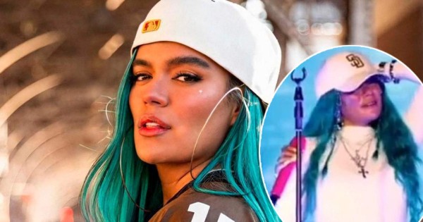Karol G lloró en vivo al cantar su canción 'Ocean', dedicada a Anuel AA
