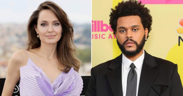 ¿Nuevo romance? Angelina Jolie y The Weeknd son captados en una cita