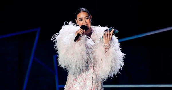 Danna Paola se emociona por el reencuentro de RBD