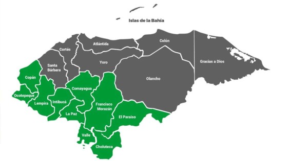 Copeco incluye a Copán en alerta verde por saturación de suelos