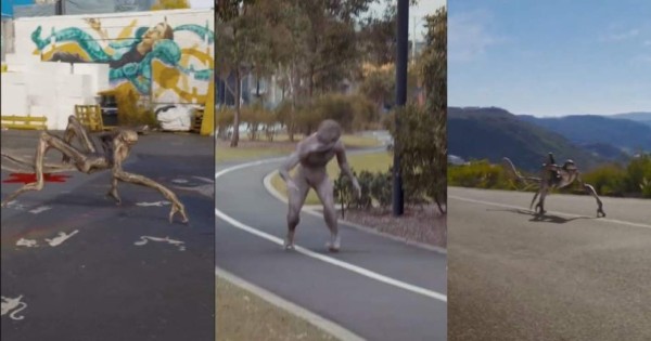 TikTok: Aterrador video de una 'criatura alienígena' en EEUU