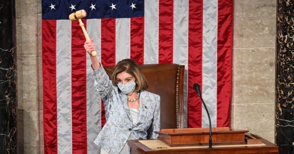 Nancy Pelosi reelegida presidenta de la Cámara de Representantes de EEUU