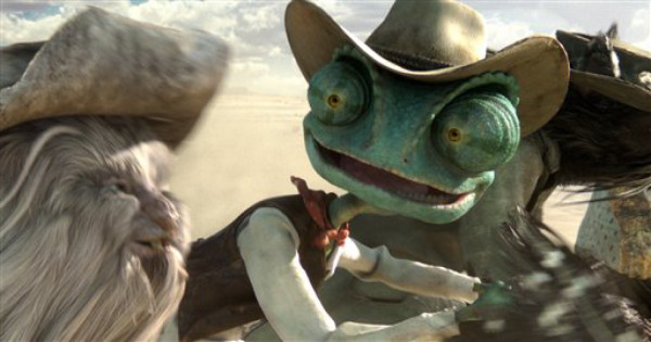 Johnny Depp y su 'Rango' llegan para arrasar taquilla