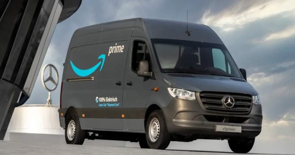 Furgonetas eléctricas de Amazon empiezan a circular por San Francisco