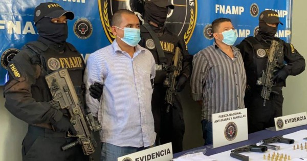 Capturan a presuntos mareros que coordinaban crímenes en San Pedro Sula