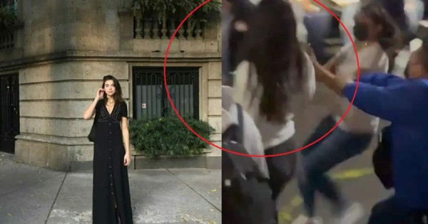 Fanática empuja a Dua Lipa durante su visita en México