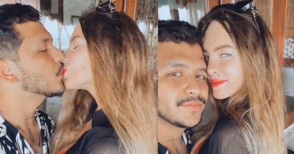 Christian Nodal celebra su 22 cumpleaños con Belinda