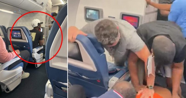 VIDEO: Hombre amenazó con derribar avión en vuelo entre Los Ángeles y Atlanta