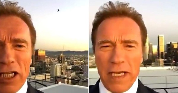 Arnold Schwarzenegger triunfa en Snapchat