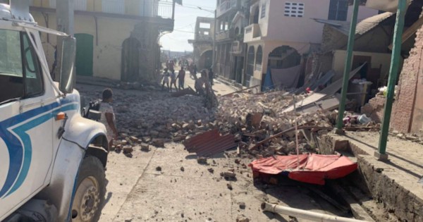 Reportan varios heridos y daños a infraestructura en Haití tras fuerte sismo