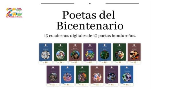 Bicentenario de la Independencia: descarga 13 obras de poetas hondureños