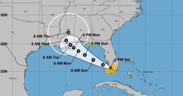 Se forma tormenta tropical Sally al sur de Florida