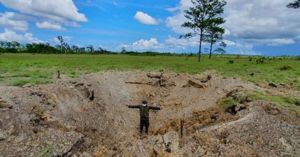 Militares de Honduras inhabilitan otra narcopista en Brus Laguna