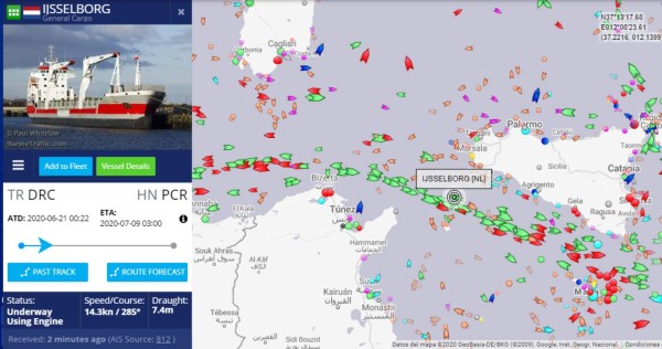 'Embarcación con hospitales móviles se encuentra en Italia': director de Invest-H